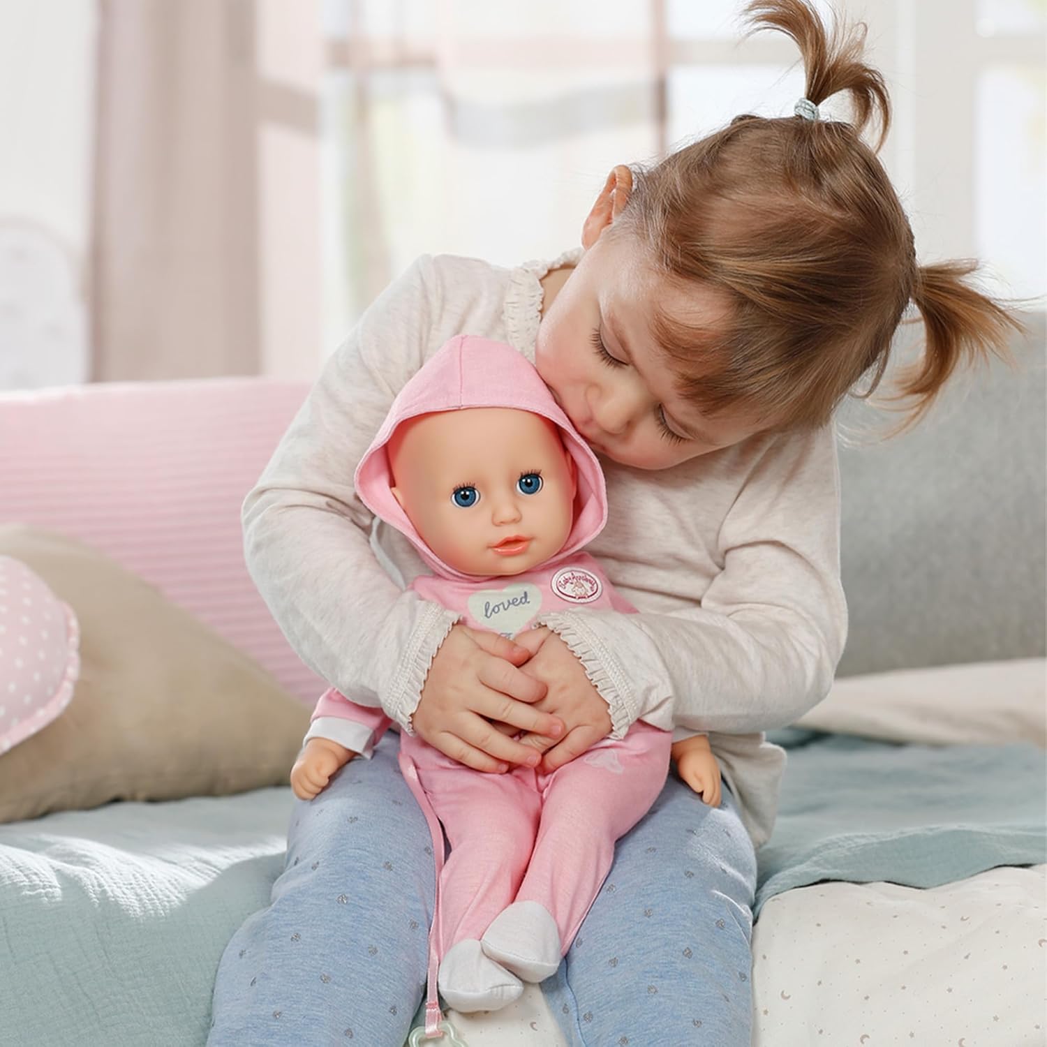 Thumbnail 6 de Baby Annabell Hannah Play with me: la bambola in tessuto interattiva per neonati con 5 funzioni e accessori