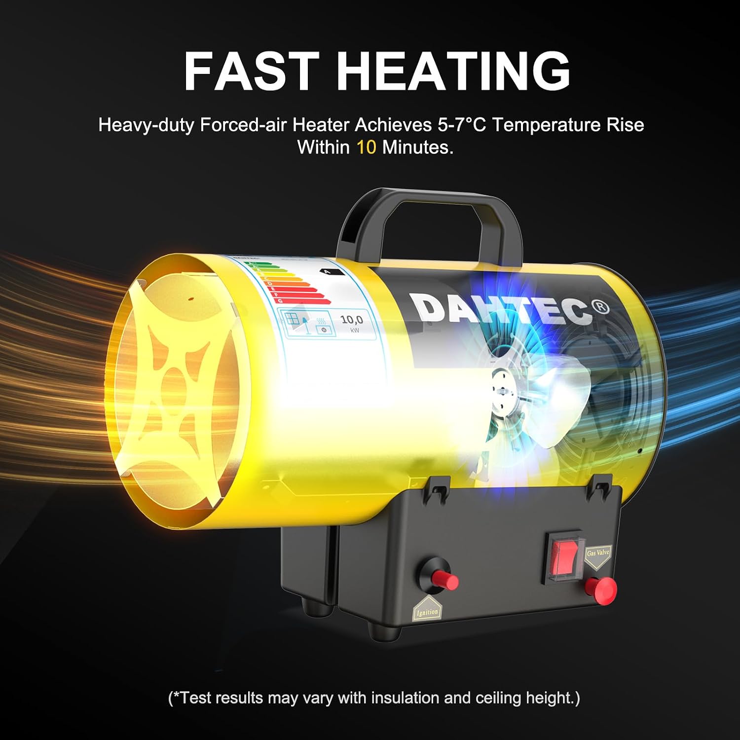 Thumbnail 1 de DAHTEC 10 kW Industrial Gas Space Heater
