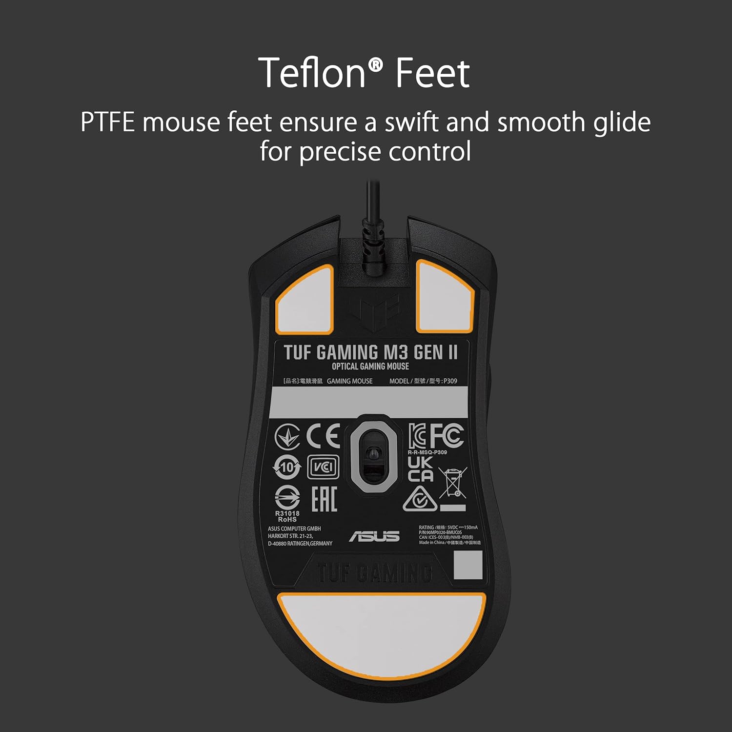 Thumbnail 6 de ASUS TUF Gaming M3 Gen II 8K DPI gaming mouse 🖱