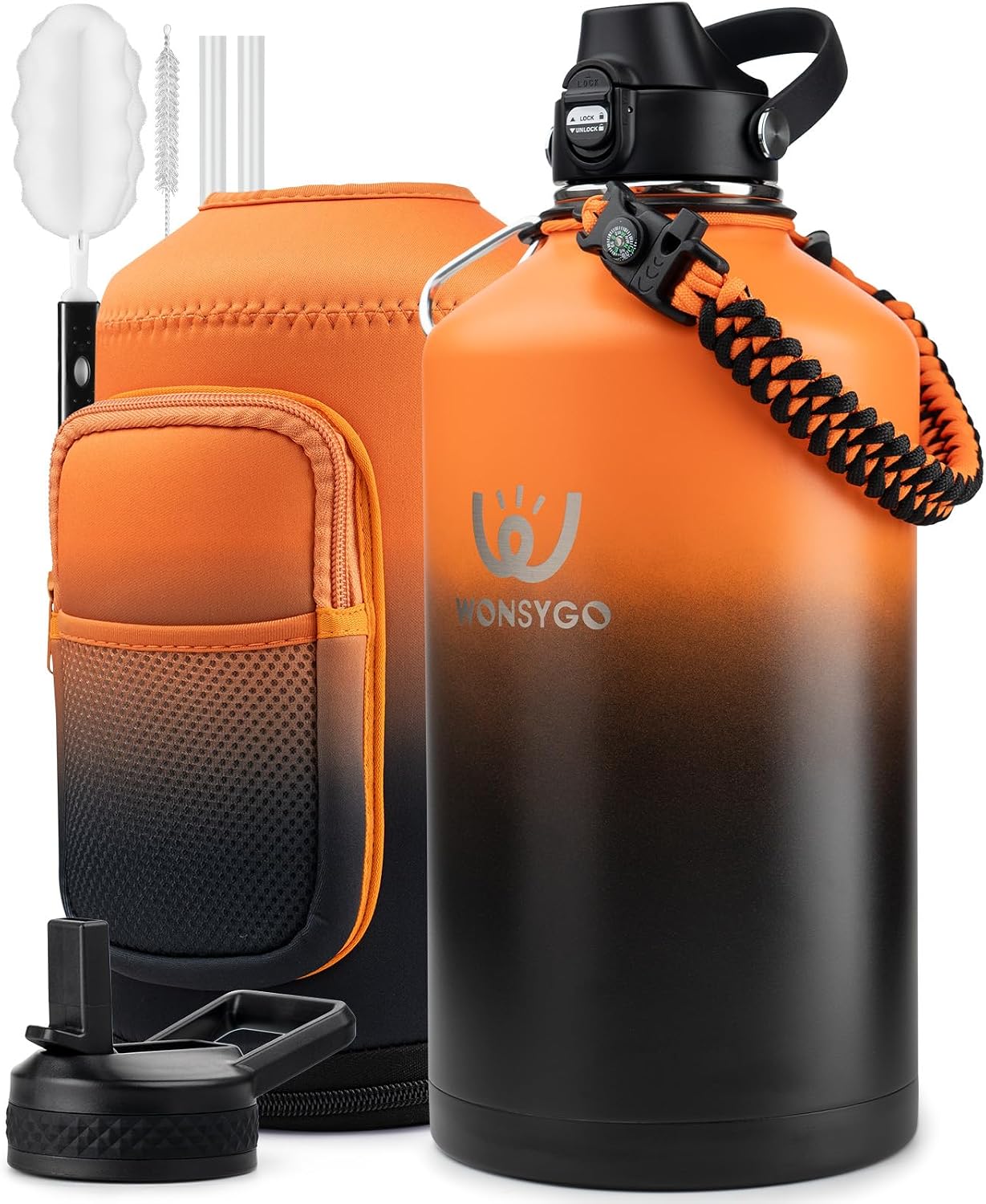 Detalle de WONSYGO Insulated Water Bottle 1 Gallon