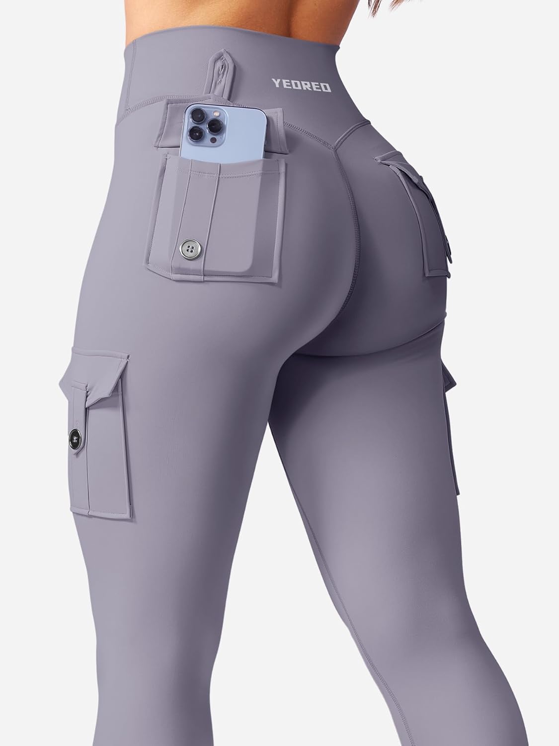Thumbnail 2 de YEOREO CoreFlex Sport Leggings Damen mit Taschen – high waist, blickdicht & Push-up (seamless)