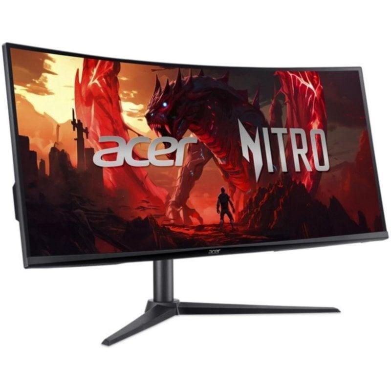 Detalle de Monitor Acer Nitro ED0 ED340CUJ0BMIIPX 34" UltraWide WQHD 120 Hz VA curva con altavoces