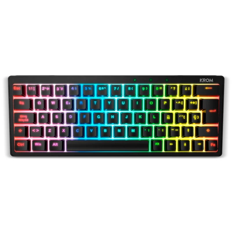 Detalle 2 de Krom Kreator Teclado mecánico gaming RGB Hot Swap