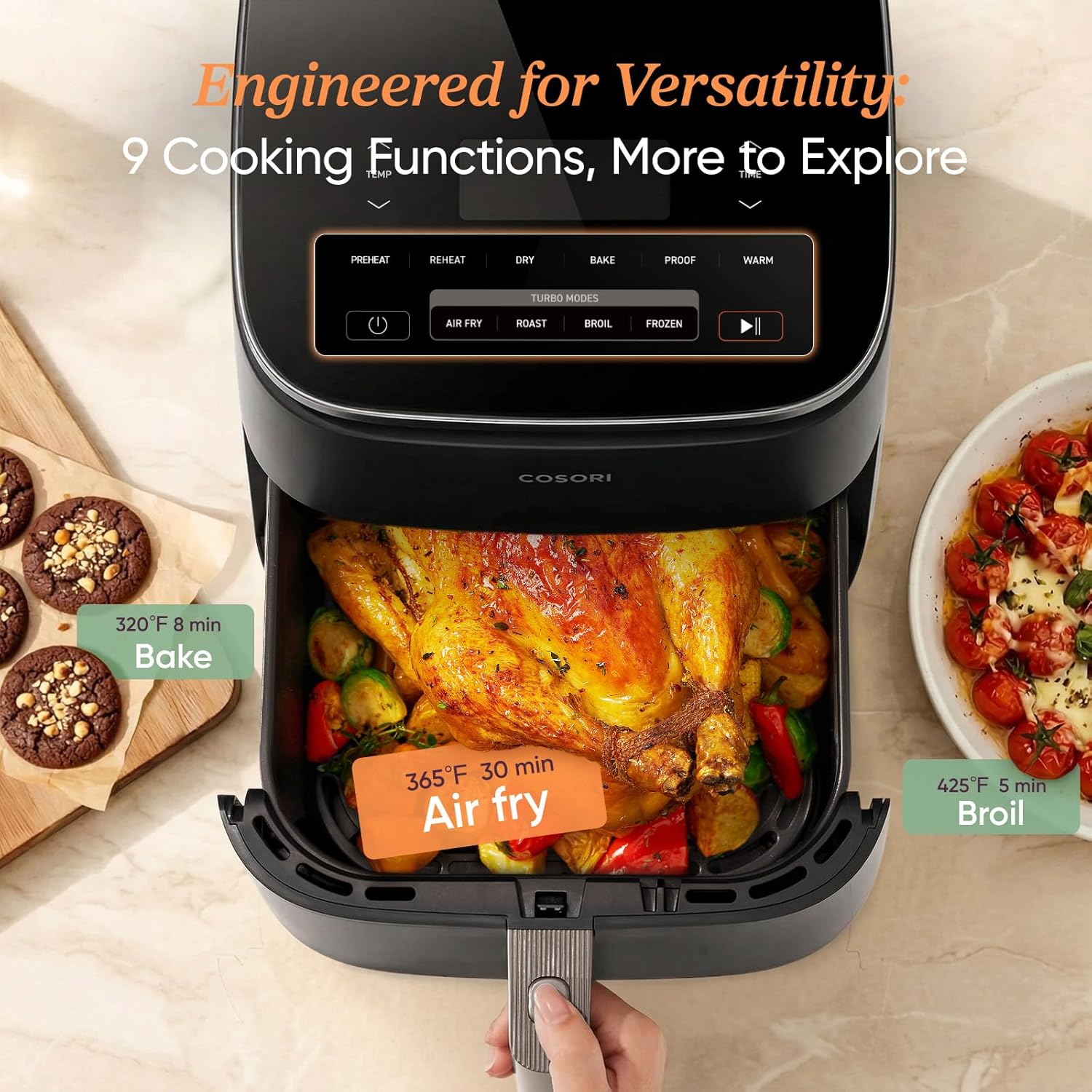 Thumbnail 2 de Cosori TurboBlaze 9-in-1 Air Fryer ⚡