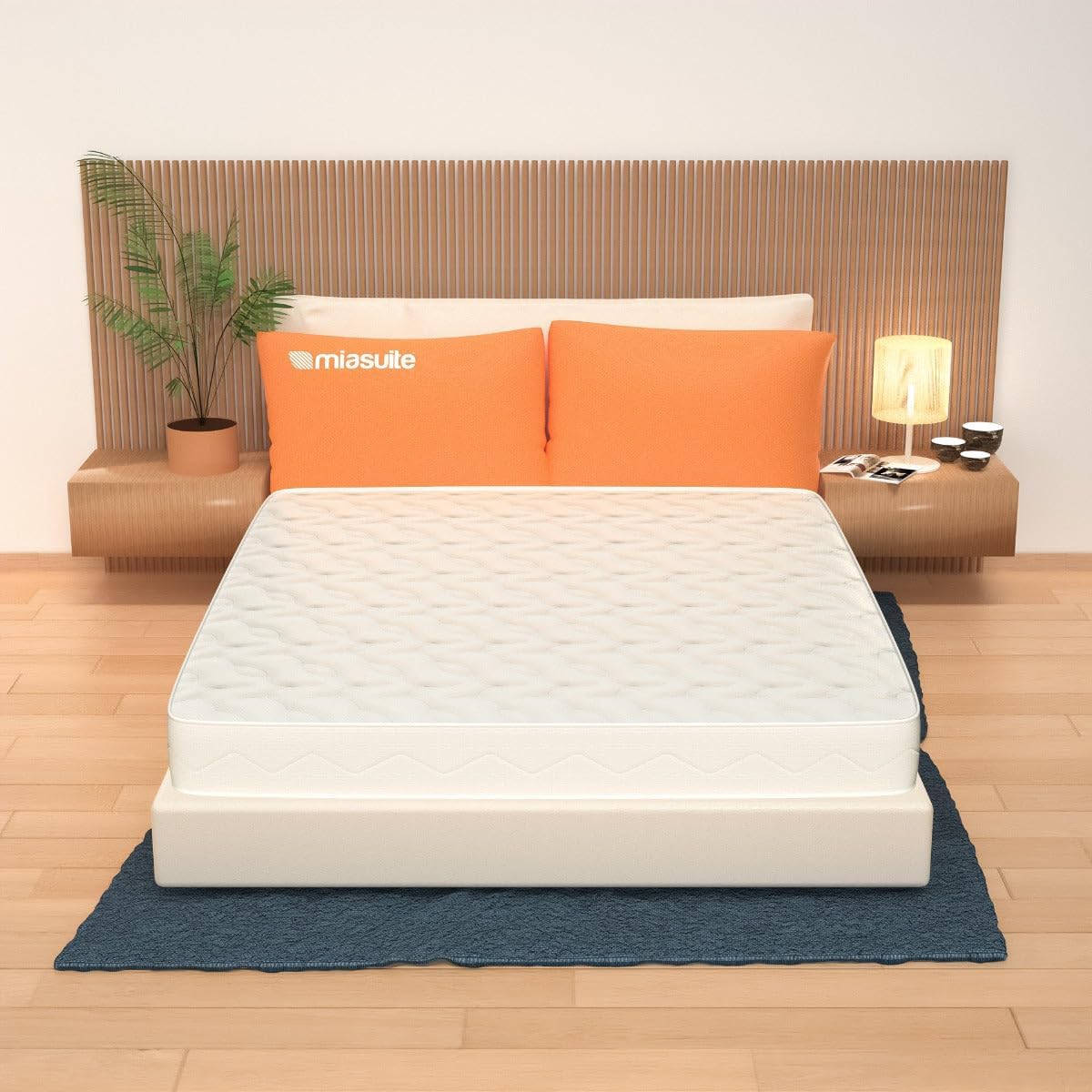 Detalle de MiaSuite Materasso Memory Foam Singolo 90x200 cm – Ortopedico e traspirante, alto 17 cm, Made in Italy