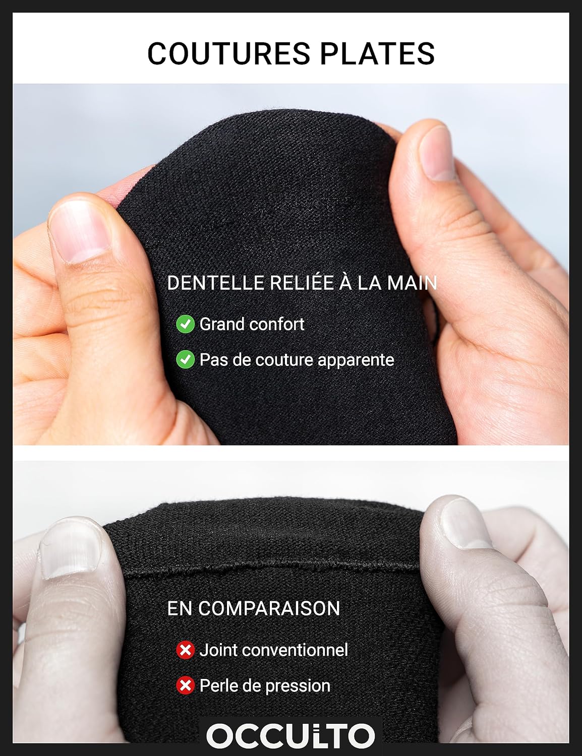 Detalle 2 de Occulto Philipp Chaussettes sans Elastique
