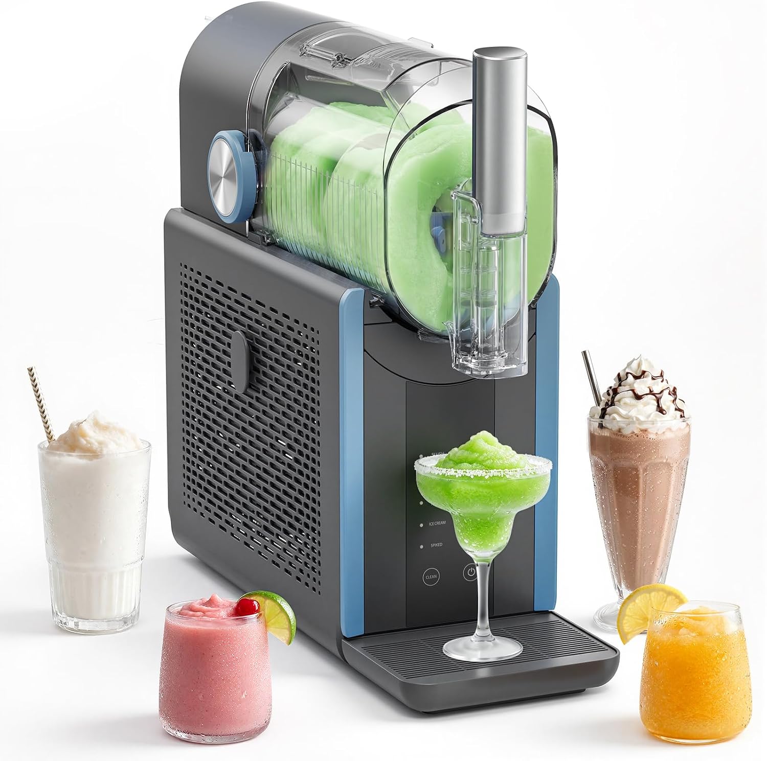 AEKDA CT-A201US Home Slushie Machine, 66 oz, 5 Programs, No Ice Needed