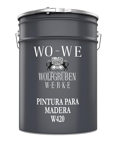 Detalle de WO-WE Peinture bois W420, finition satinée, 2,5 L ⚙