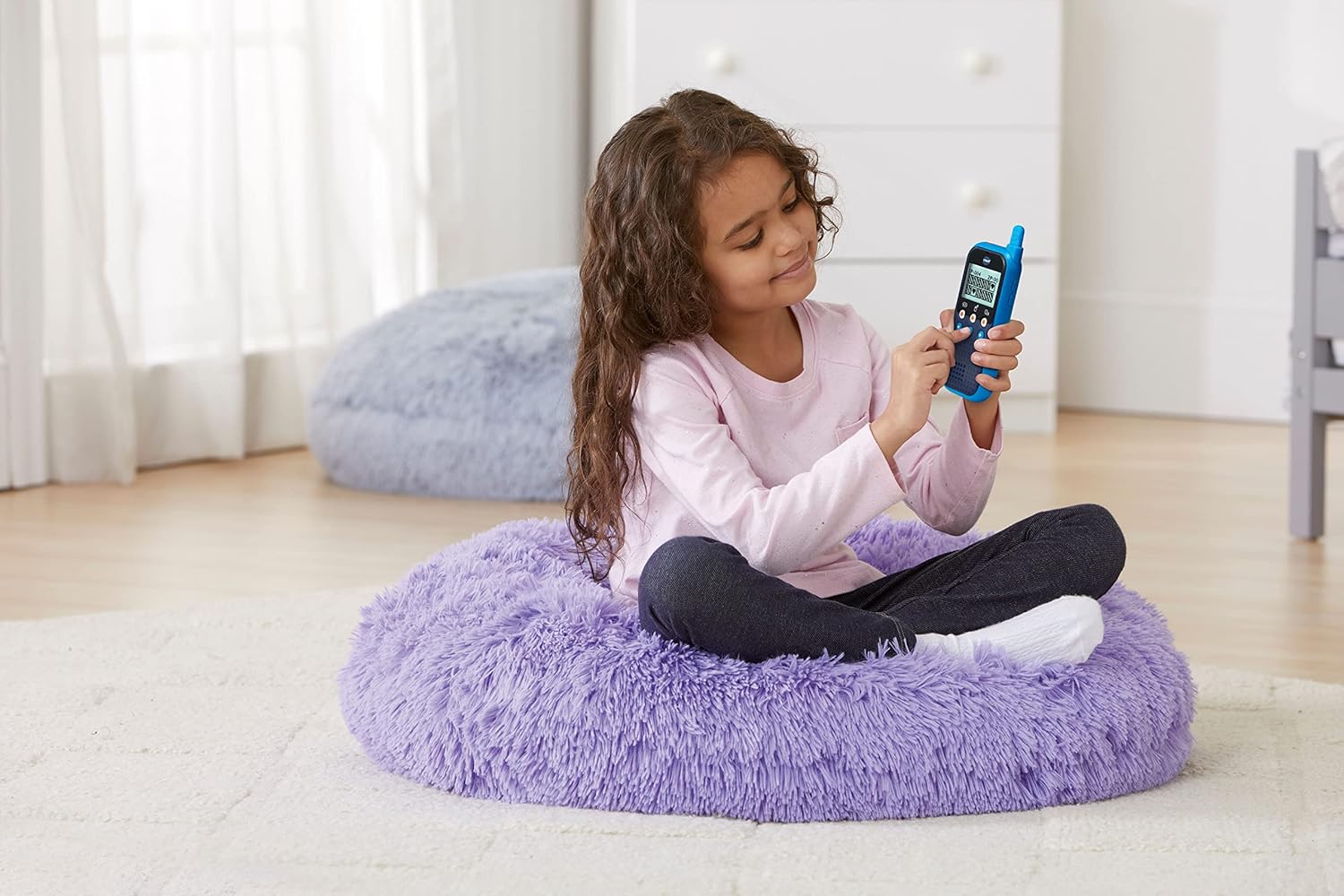 Thumbnail 4 de VTech Kidi Talkie bleu – Talkie-walkie enfants 6 en 1 avec écran (version FR)