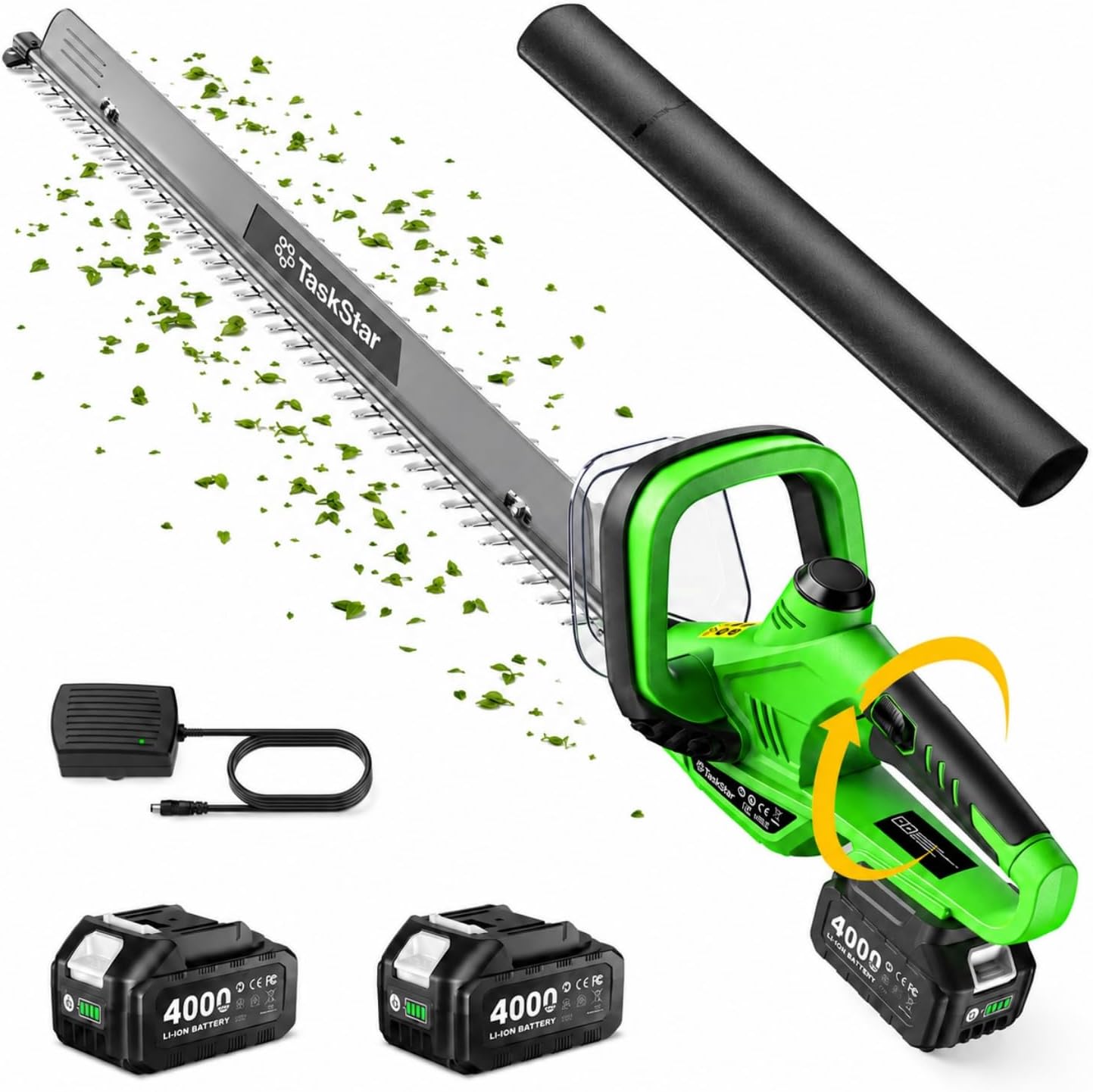 Detalle de TaskStar Cordless Hedge Trimmer 22-Inch