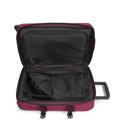 Detalle de Eastpak Tranverz S Valise cabine 42L – Wine Burgundy, à roulettes, 2 compartiments