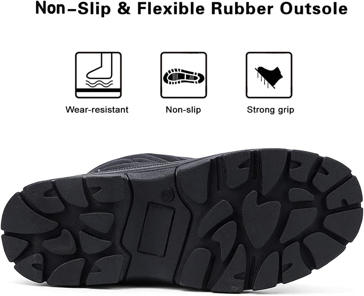 Detalle 2 de ALEADER Men's Winter Snow Boots