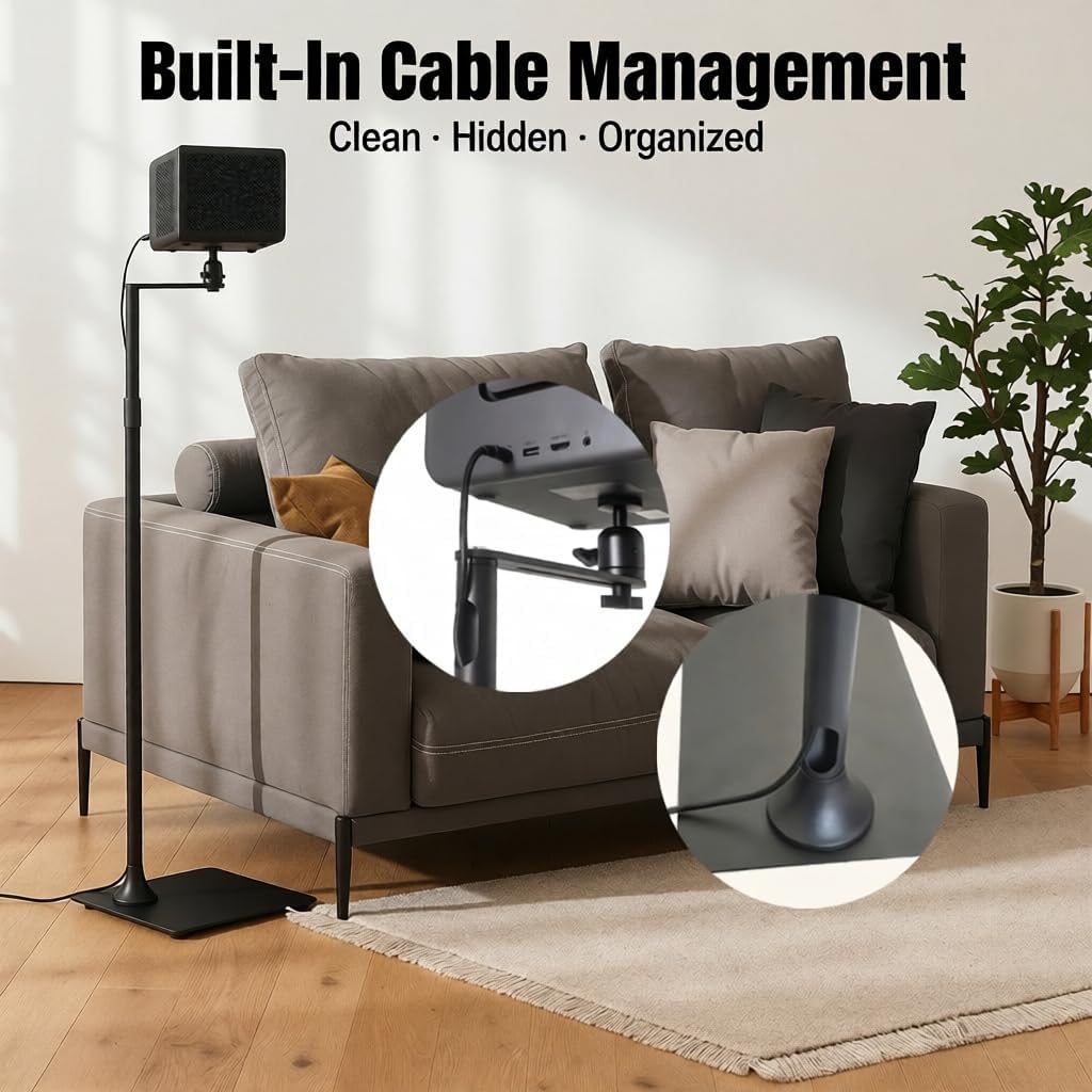Thumbnail 3 de MODEGAO Stable Projector Floor Stand with Extension Arm & Patented Base