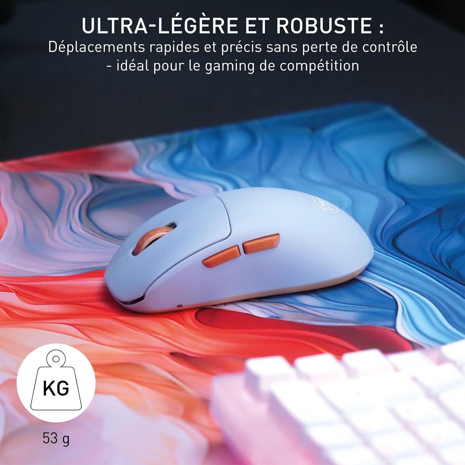 Thumbnail 4 de CHERRY XTRFY M68 Wireless souris gaming 2,4 GHz