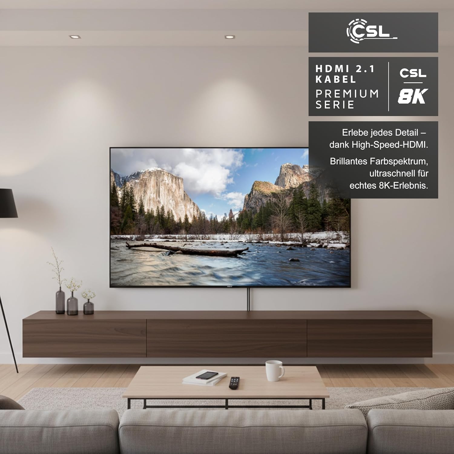 Thumbnail 5 de CSL 8K HDMI Kabel 1,5 m