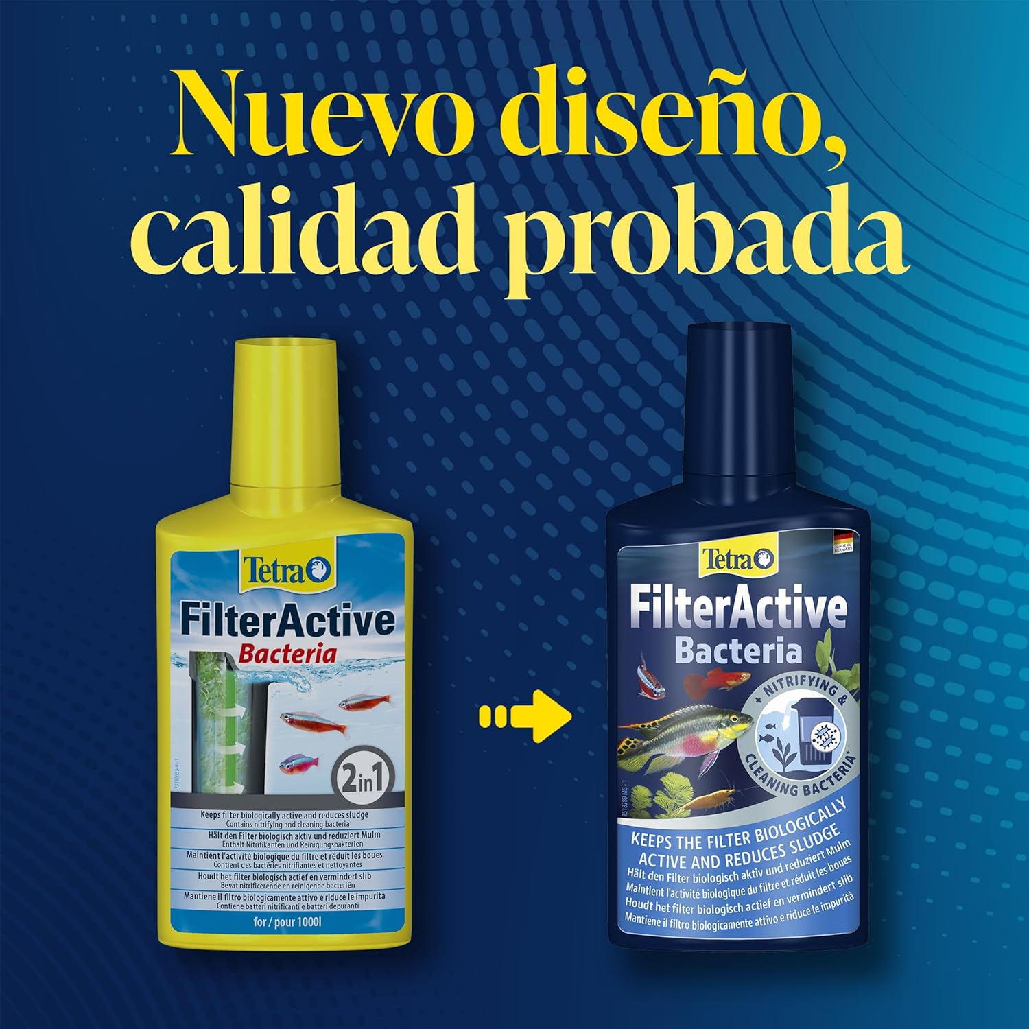 Detalle 2 de Tetra FilterActive 250 ml para filtros de acuario 🐟