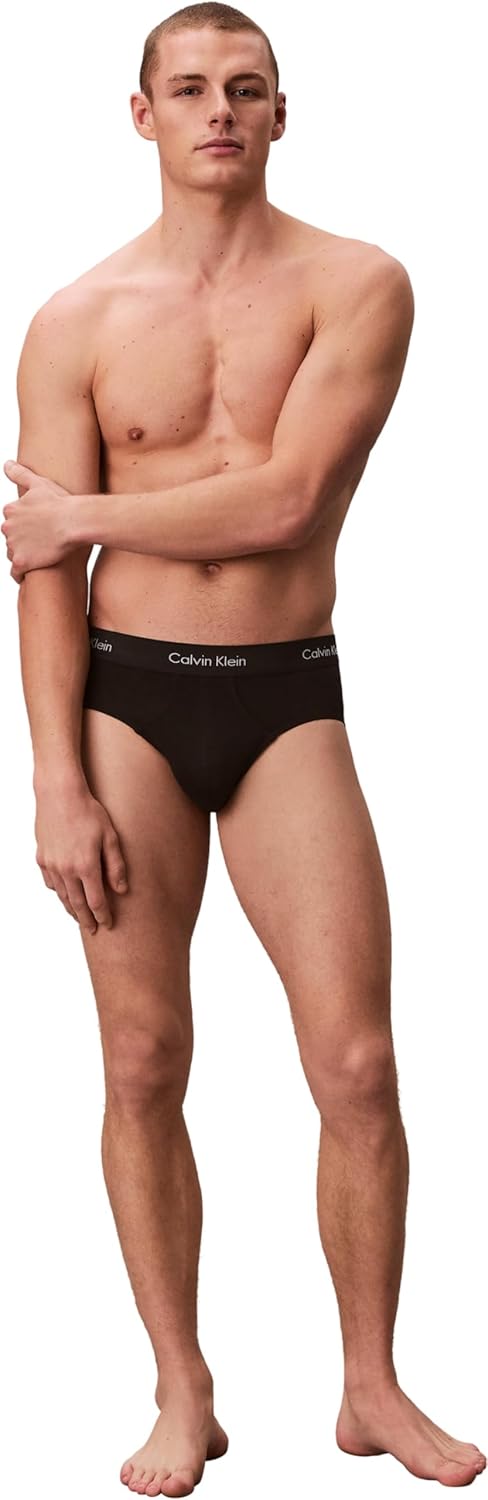 Thumbnail 5 de Calvin Klein Herren 3er-Pack Slips 3P Hip Brief mit Stretch (Cotton Stretch)