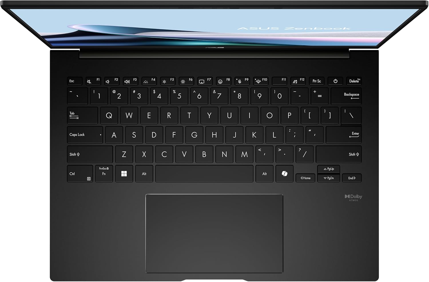 Detalle de ASUS Zenbook 14 UM3406GA: notebook elegante con display OLED 14" e AI-ottimizzato