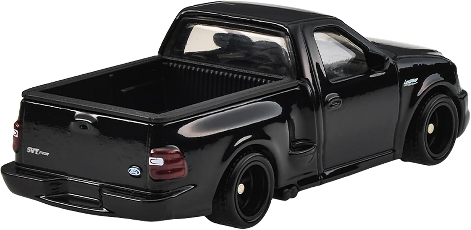 Detalle de Hot Wheels JKF33 カーカルチャー パワートリップ '99 フォード F-150 SVT ライトニング 1/64 ミニカー