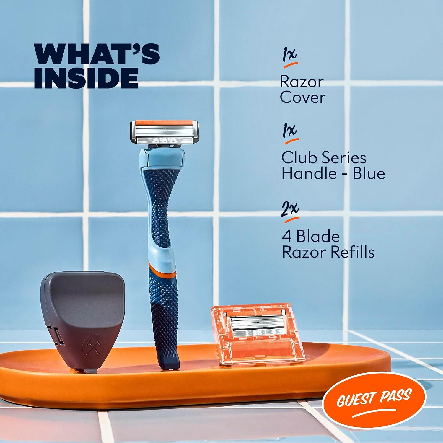 Detalle 2 de Dollar Shave Club 4-Blade Razor Kit