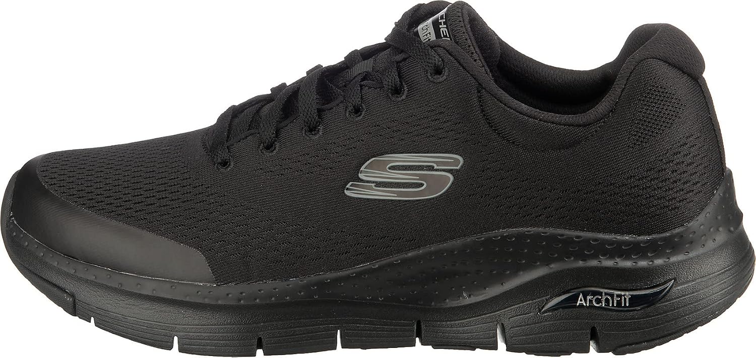 Detalle 2 de Skechers Arch FIT Zapatillas Hombre 42.5 EU Black Textile</s>