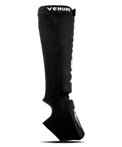Detalle de VENUM Kontact Shin Guards – Espinilleras Unisex Adulto, Negro, M