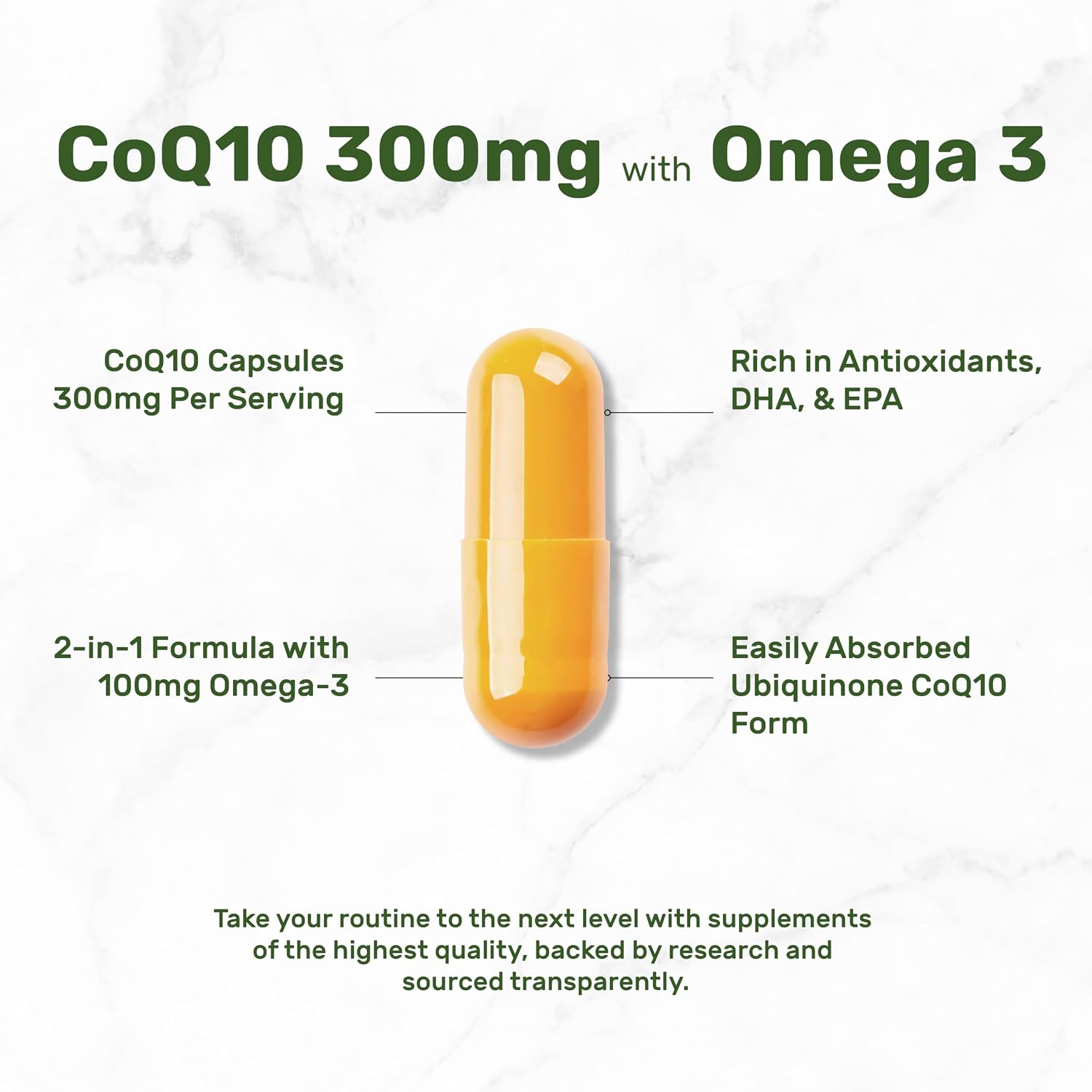 Detalle de DEAL SUPPLEMENT CoQ10 Supplement 300 mg