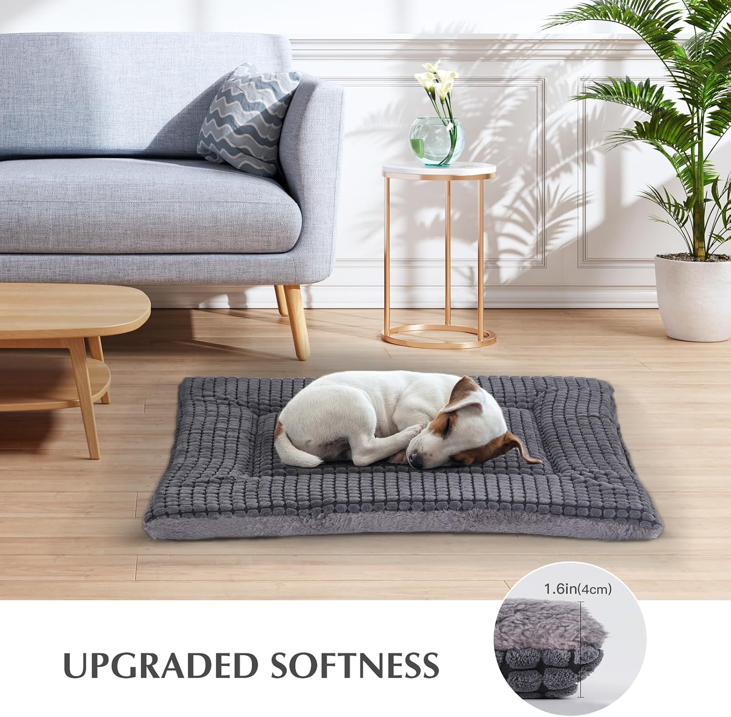 Thumbnail 6 de BVAGSS Reversible Memory Foam Dog Bed Mat 60x45