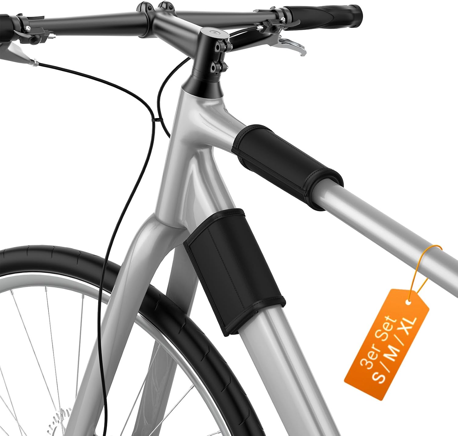 Detalle 2 de Siegvoll Fahrrad Rahmenschutz 4 Größen