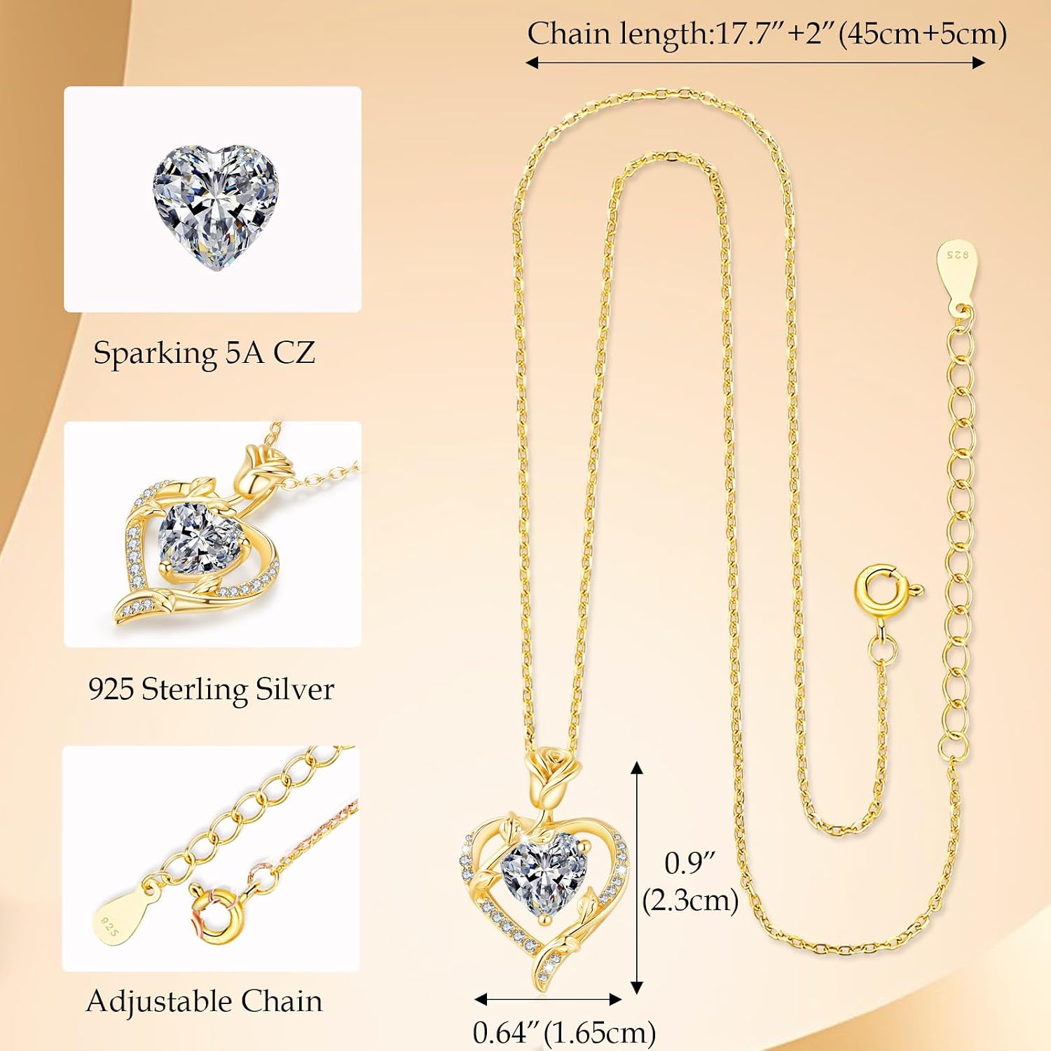 Thumbnail 4 de Collier MISUMOR argent 925 rose