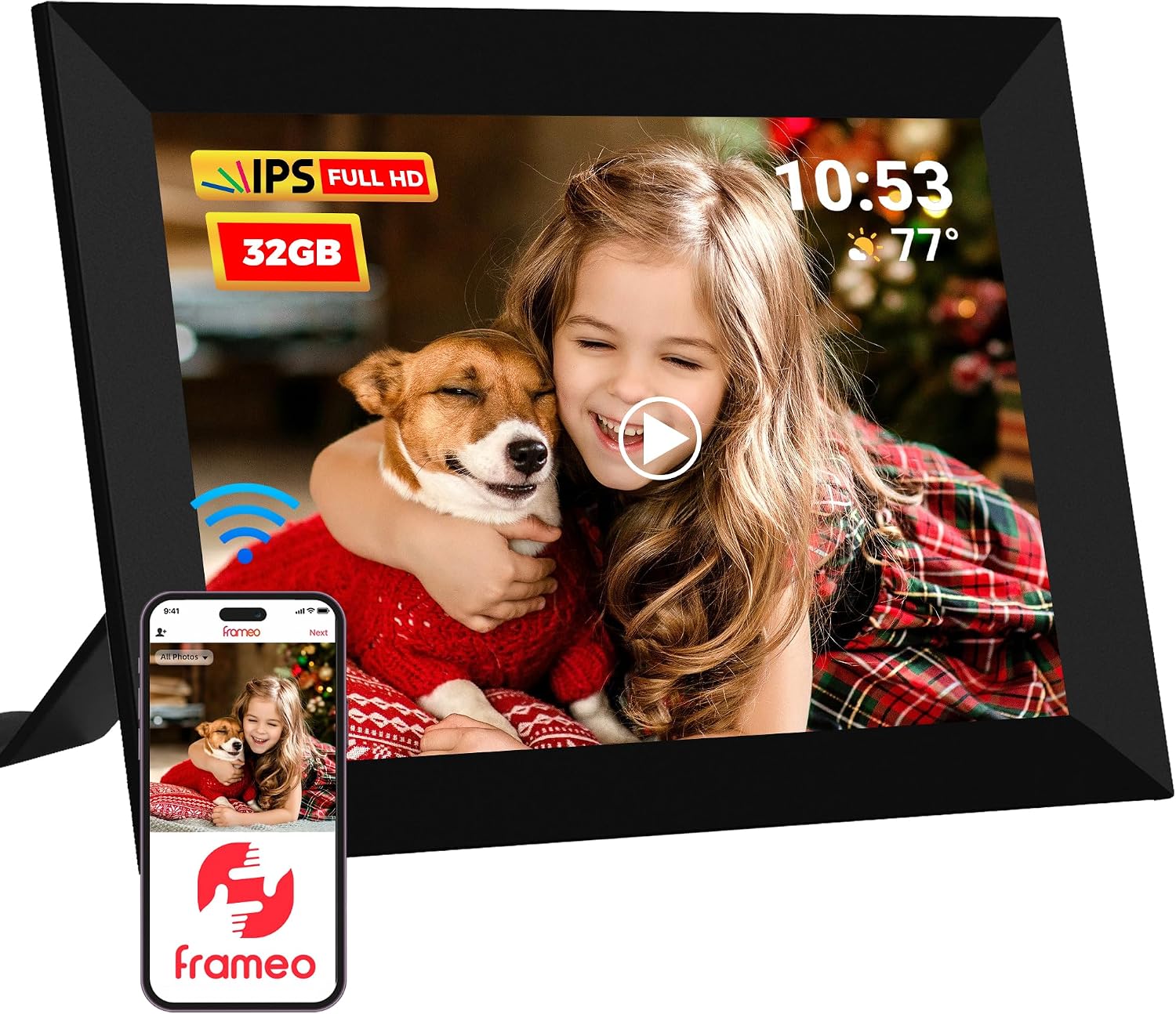 REUMAR 10.1 inch Digital Photo Frame