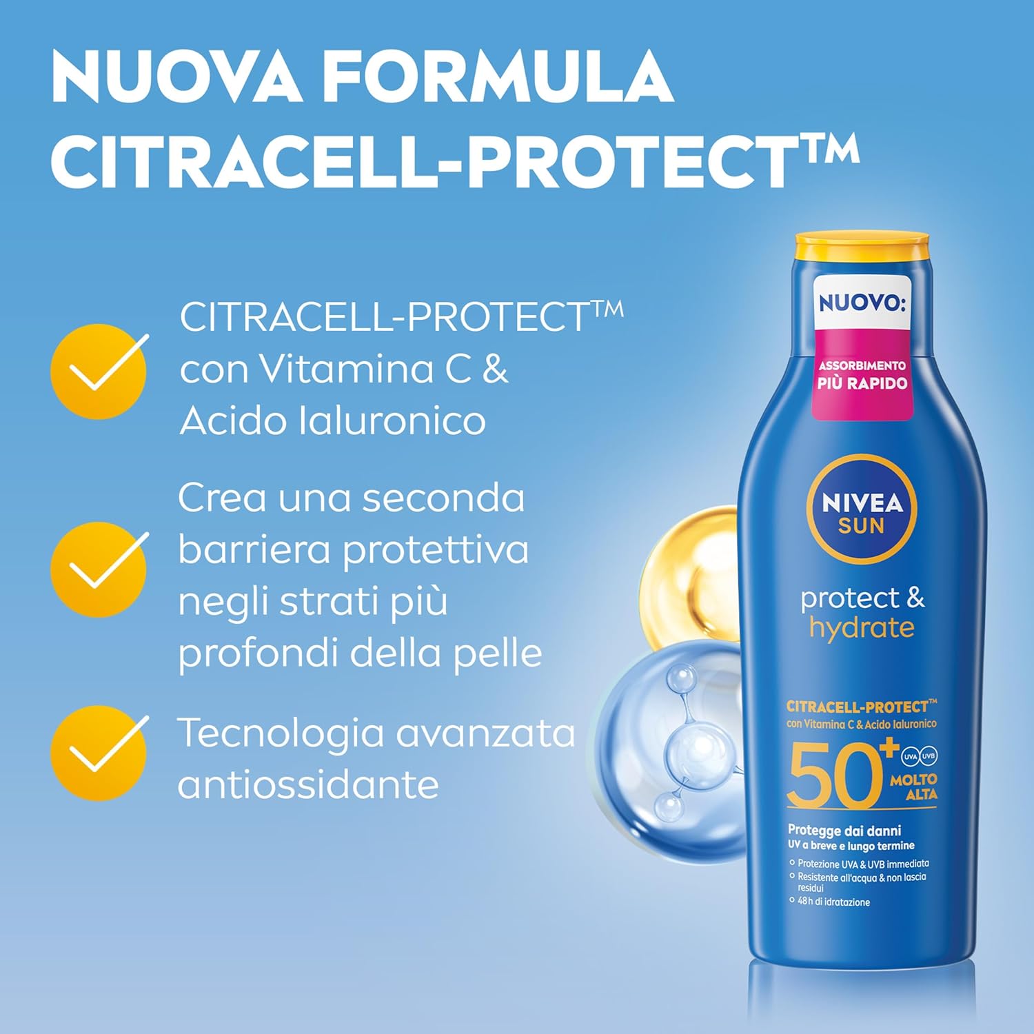Detalle de NIVEA SUN Crema solare 200 ml