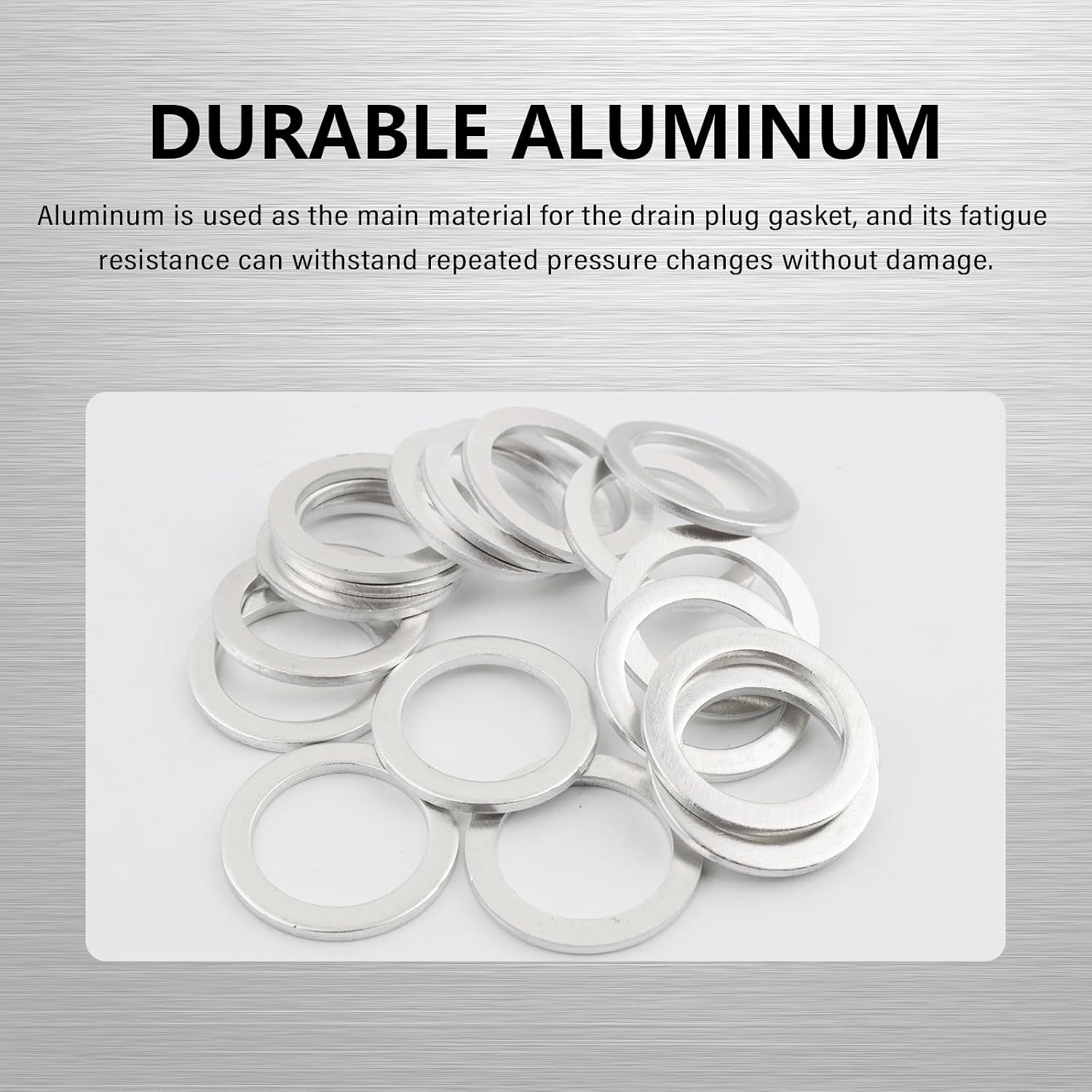 Detalle 2 de Car oil drain plug gasket kit, 540 pieces