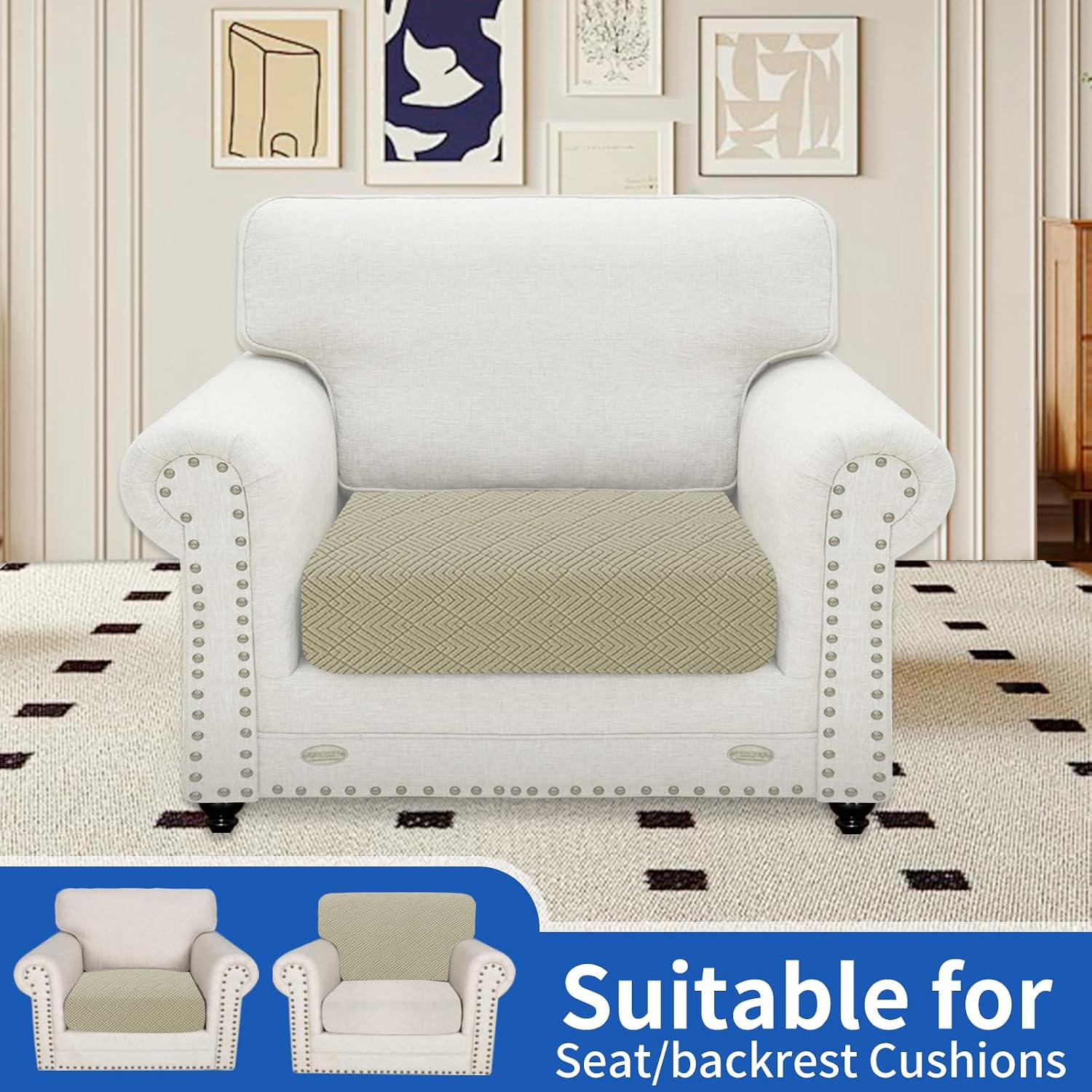 Thumbnail 1 de Ystyle Funda Asiento Sofa Elástico