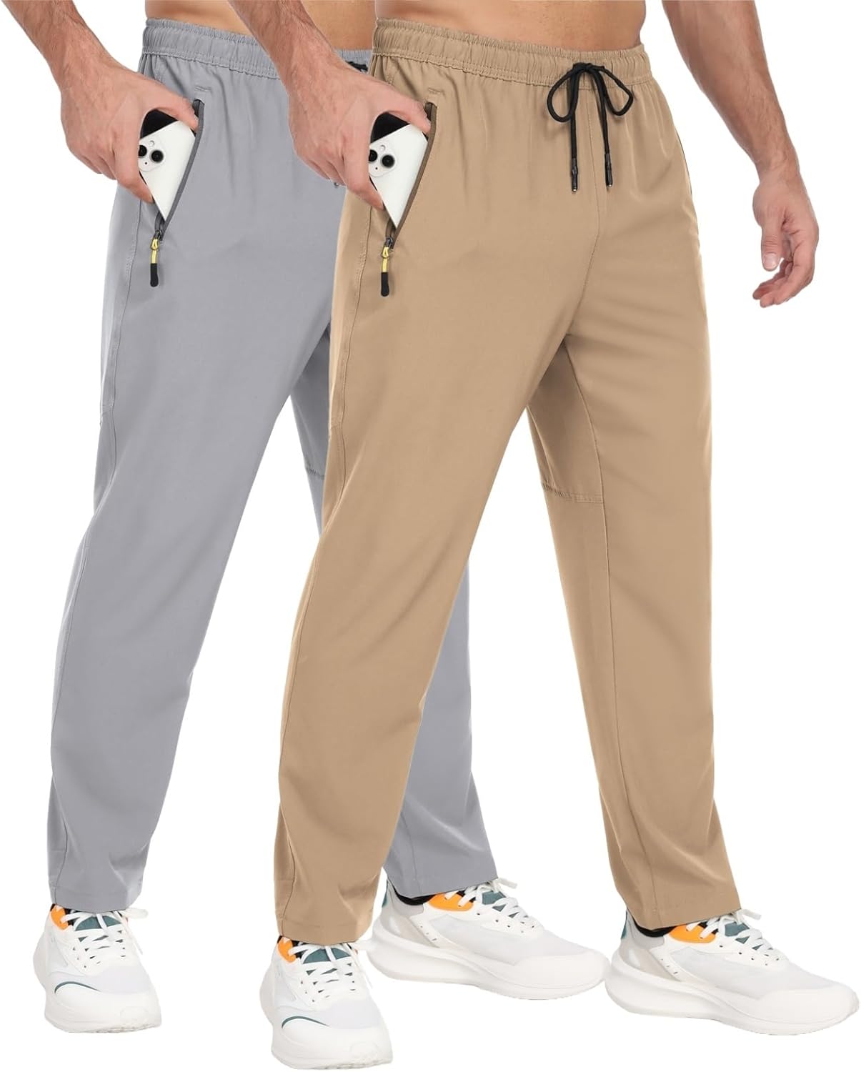 Detalle de ZOOXING Lighteight quick‑dry men's sport pants