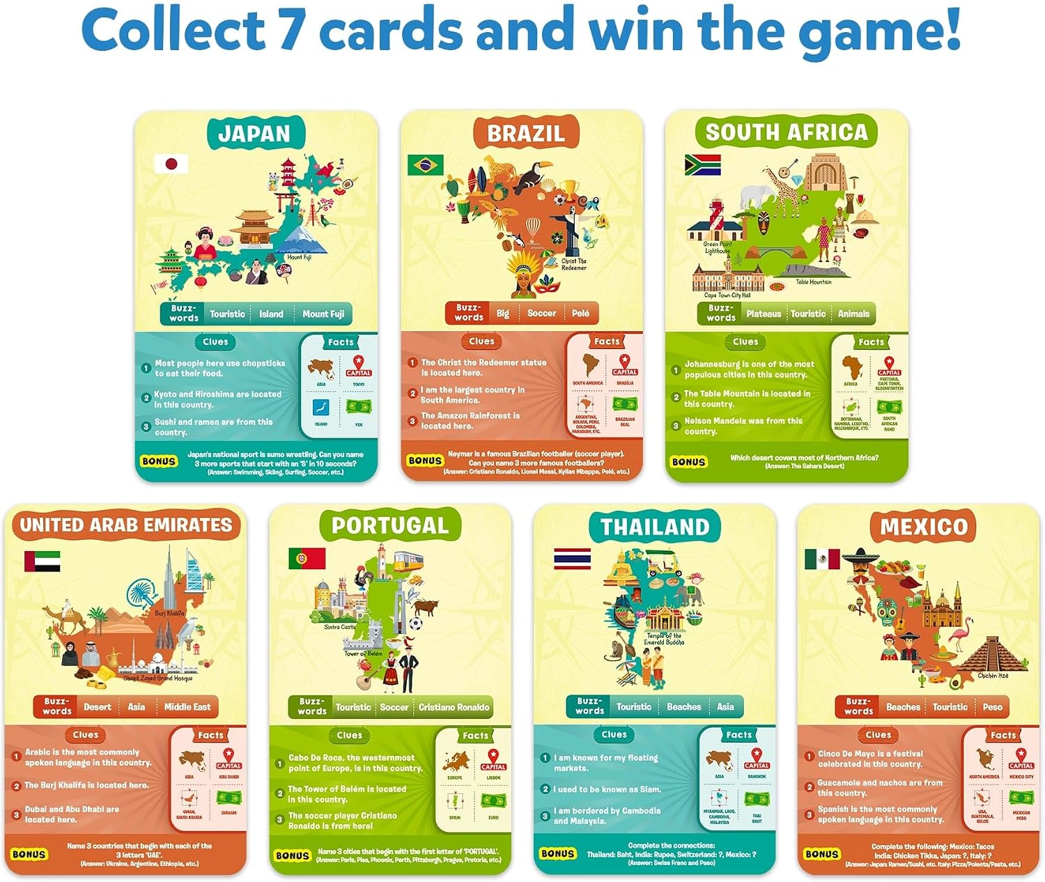 Detalle 1 de Skillmatics Guess in 10 Countries Game