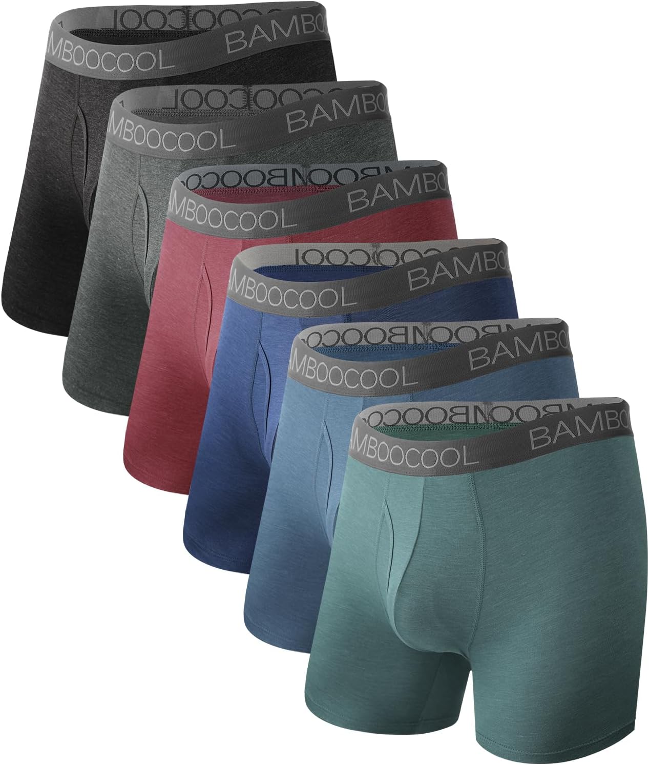 Detalle de BAMBOO COOL Men's Boxer Briefs, Bamboo Fabric