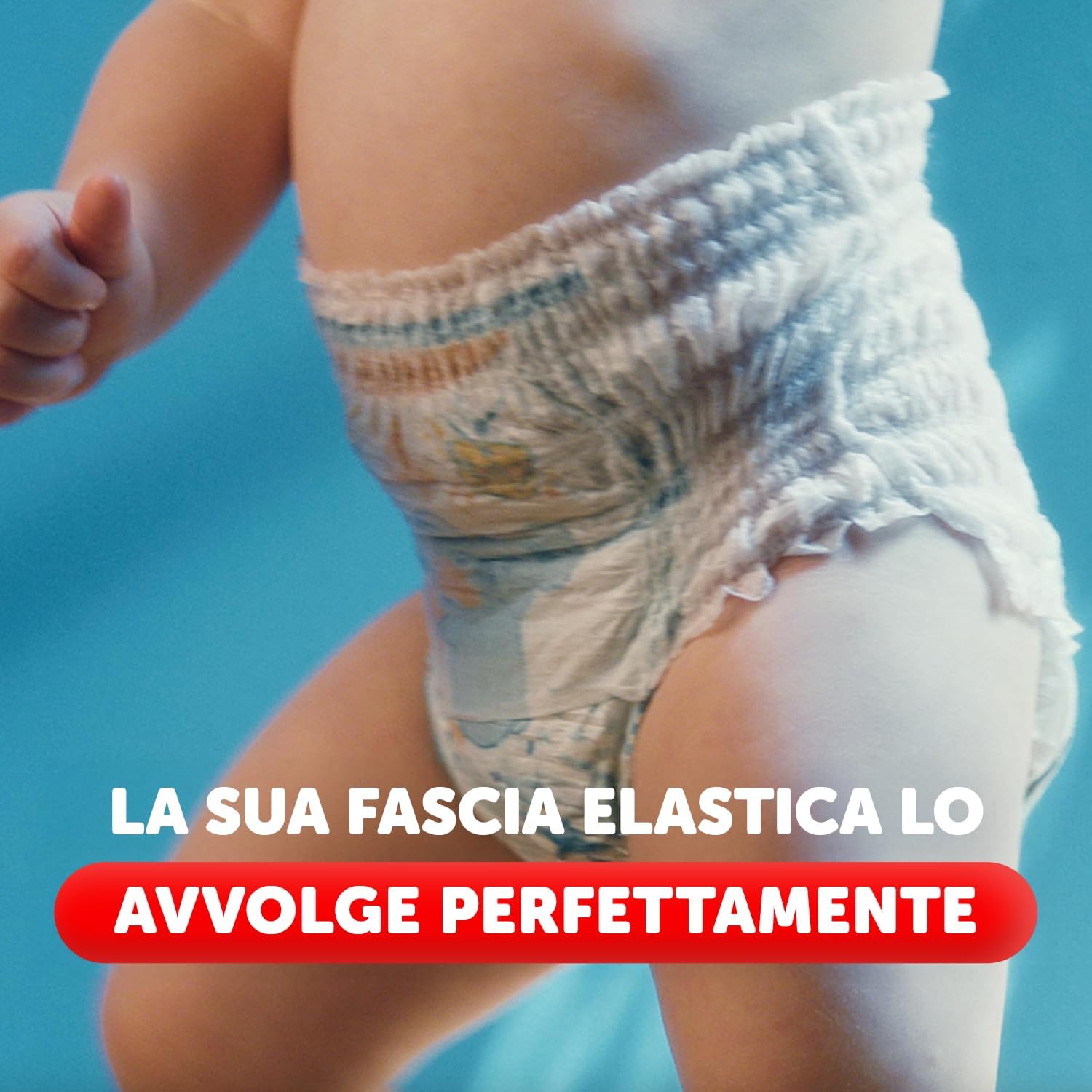 Detalle de Pampers Baby Dry Mutandino 3XL (Taglia 8, 19+ kg) – 84 Pannolini: comfort e protezione per bambini grandi