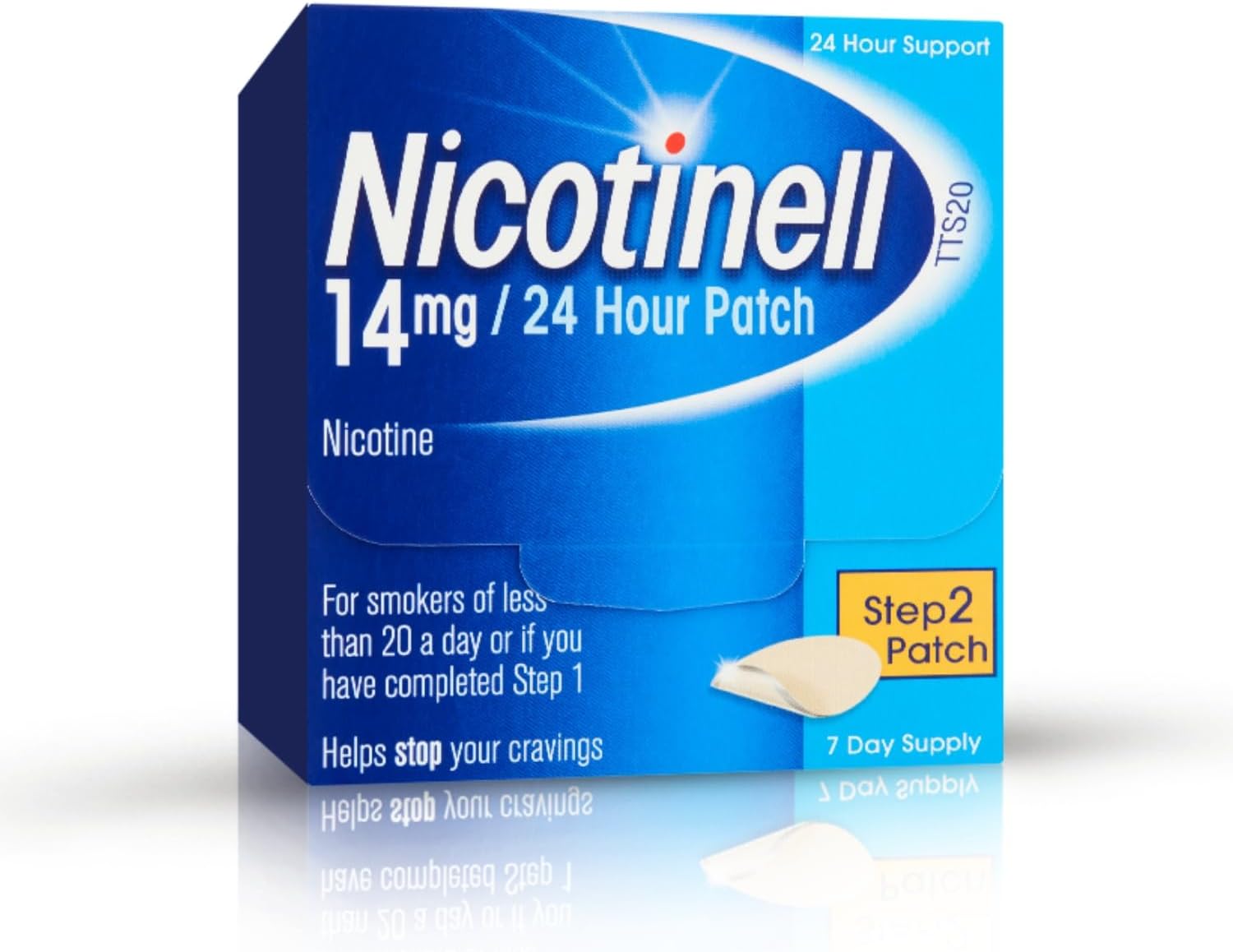 Nicotinell Nicotine 14mg Patch Pack of 7 — 24h craving control 🚑