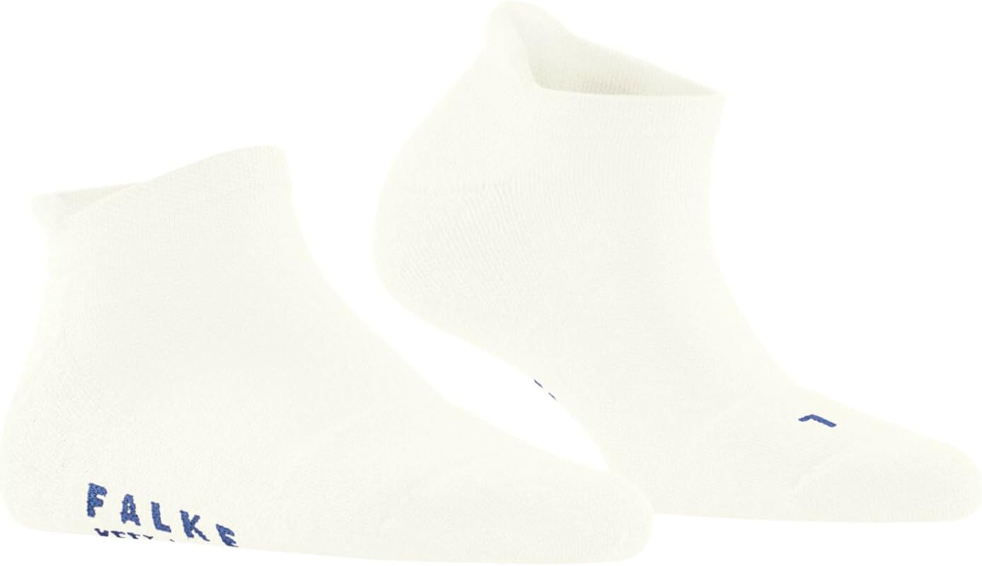 Detalle de FALKE Women's Keep Warm Trainer Socks – Breathable Wool with Plush Sole