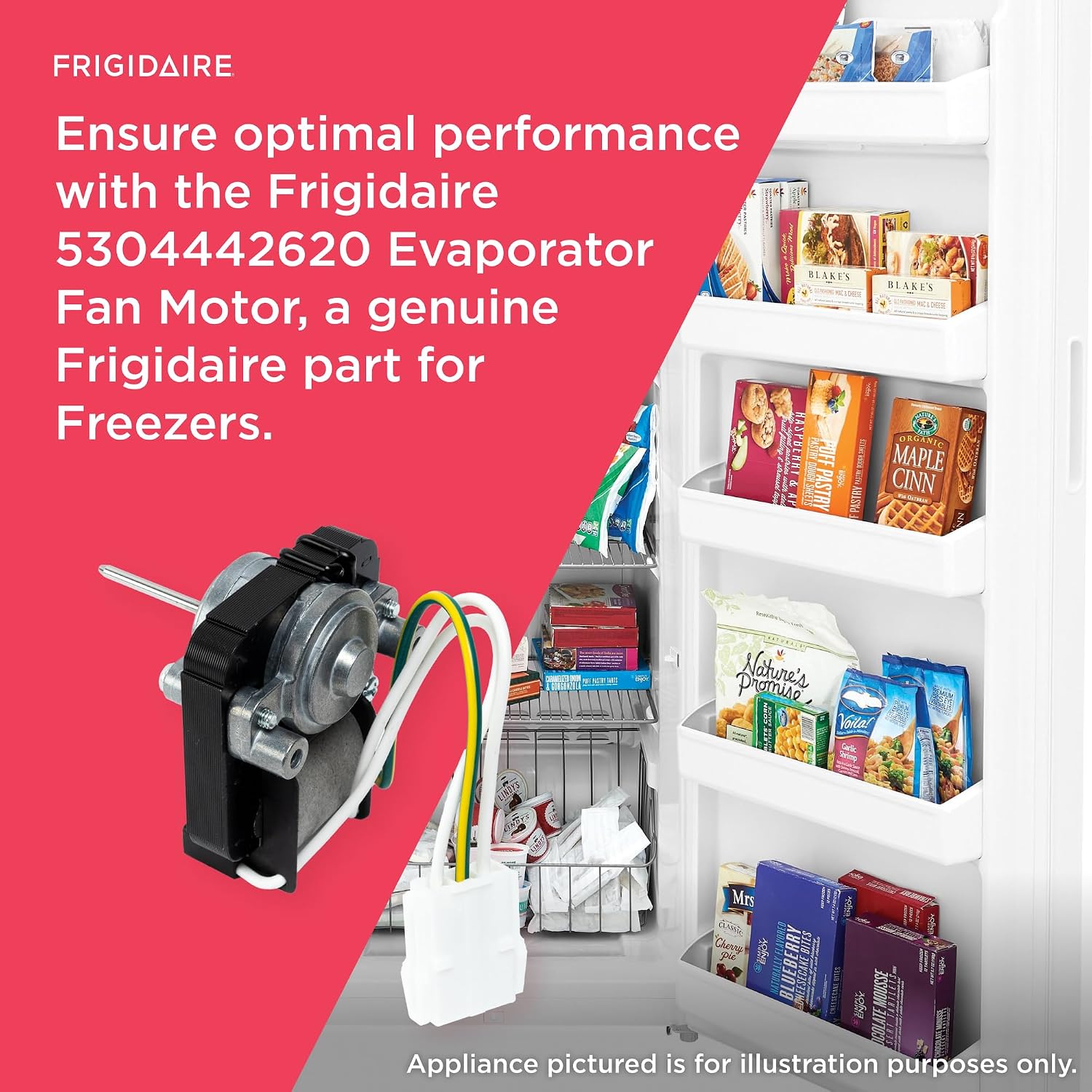 Detalle 1 de Frigidaire Evaporator Fan Motor 5304442620