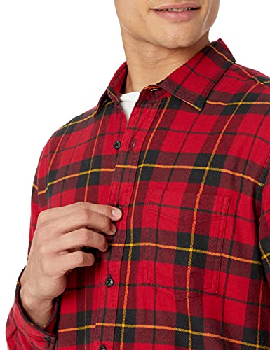 Detalle 2 de Amazon Essentials Camisa franela cuadros grandes M