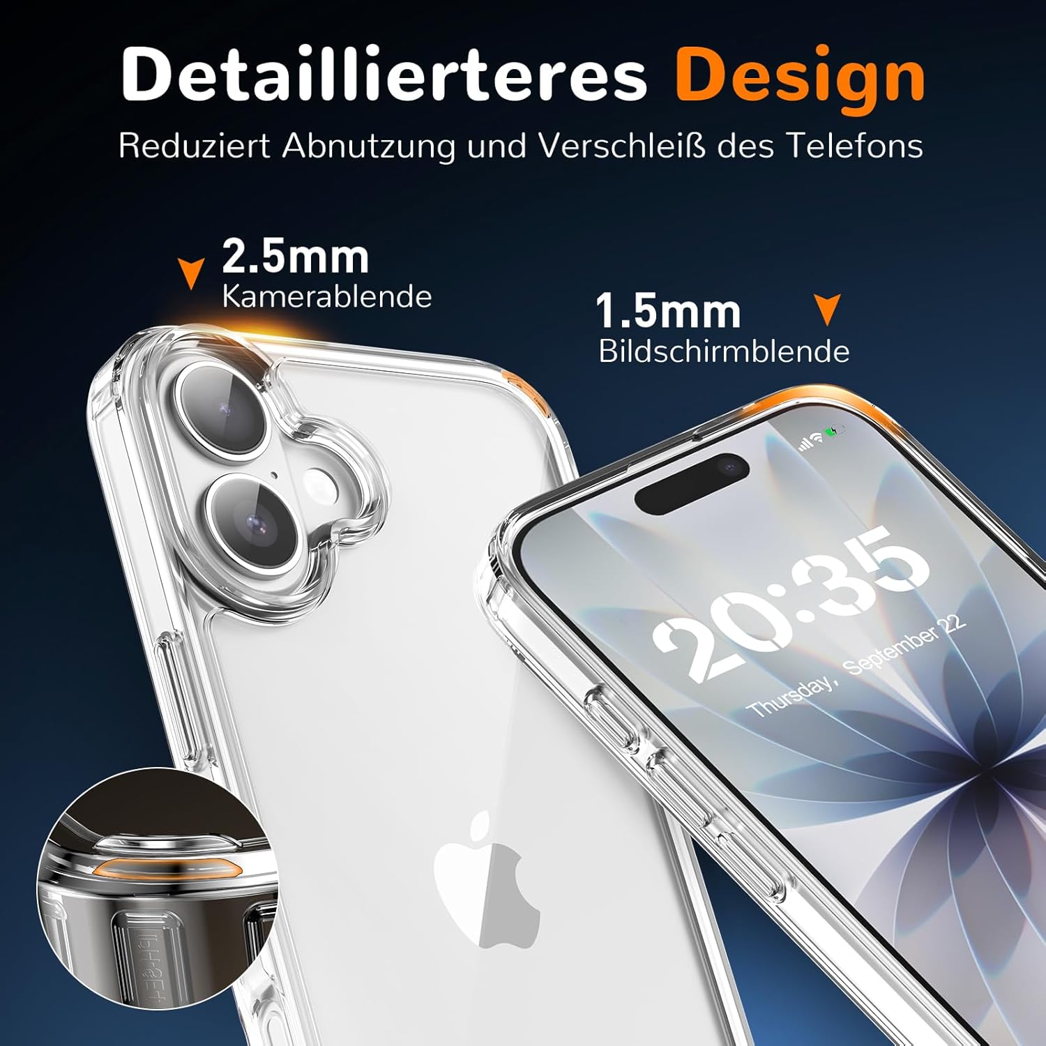 Thumbnail 4 de Voyahülle Clear Case for iPhone 17 Ultra Thin