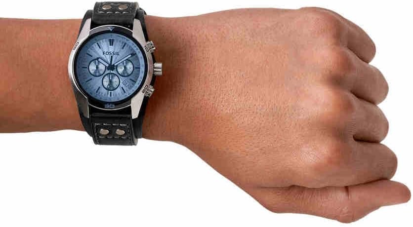 Thumbnail 2 de Fossil Coachman Herren-Chronograph mit 45-mm-Gehäuse & Edelstahl- oder Lederarmband