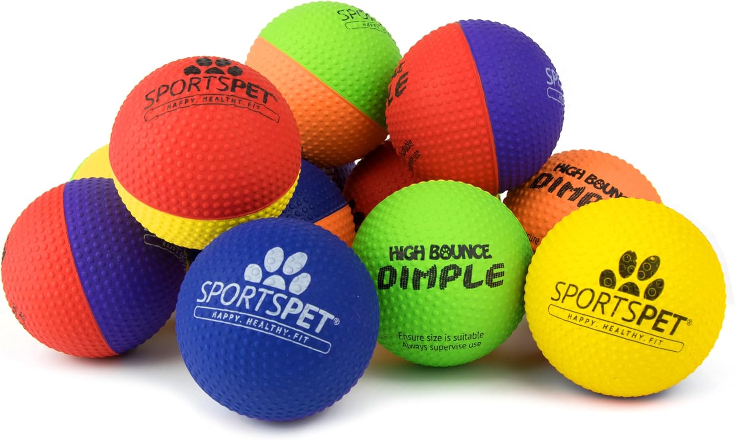 Thumbnail 6 de SPORTSPET High Bounce Dog Balls 60mm pack