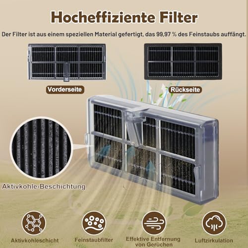 Detalle 2 de Spofan Ersatzset für Dreame L40 Ultra AE/L40 Ultra A/L10s Ultra Gen 2 – Kompatibles Zubehörpaket