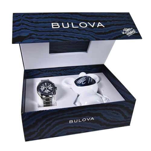 Thumbnail 6 de Bulova Men's Chronograph Quartz Watch with Stainless Steel Strap 98A329