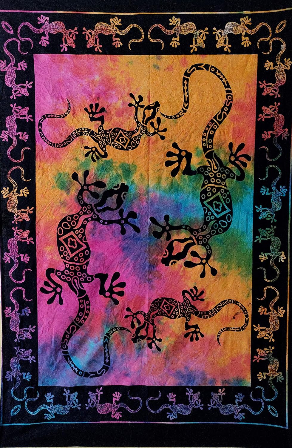 Thumbnail 6 de ICC Poster Wall Hanging Tapestries – Bohemian 70 x 100 cm (Orange)