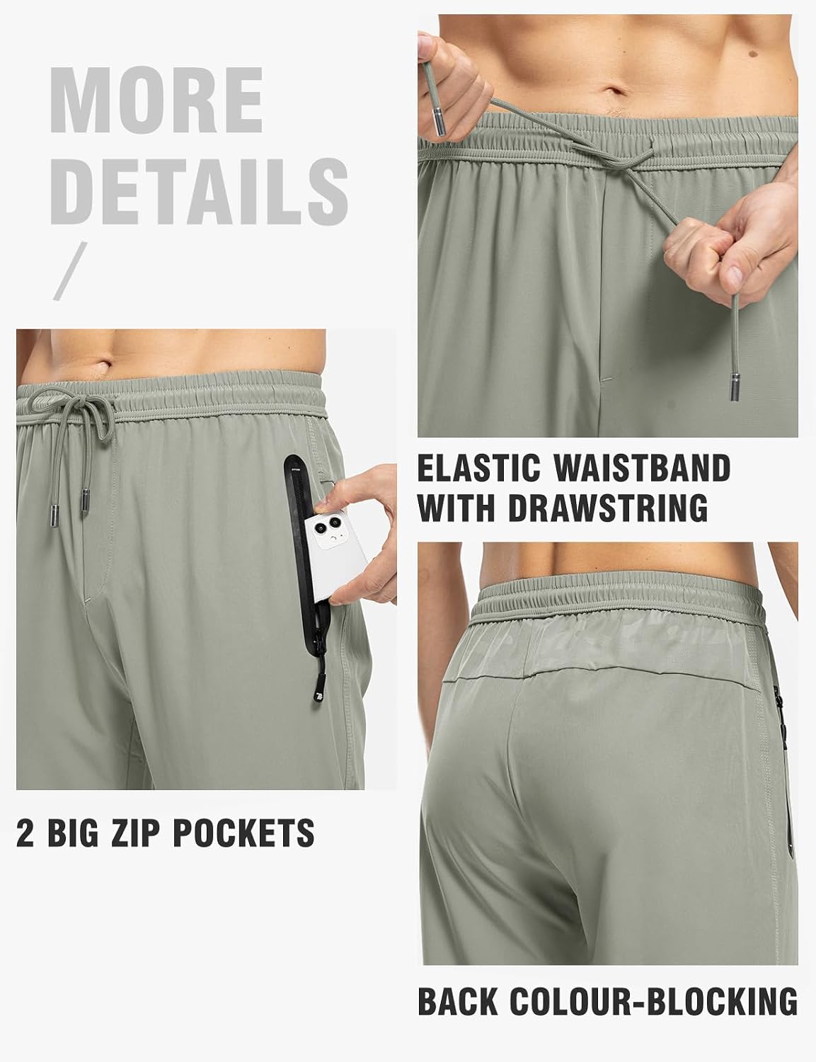 Detalle 2 de TBMPOY Men's Hiking Pants