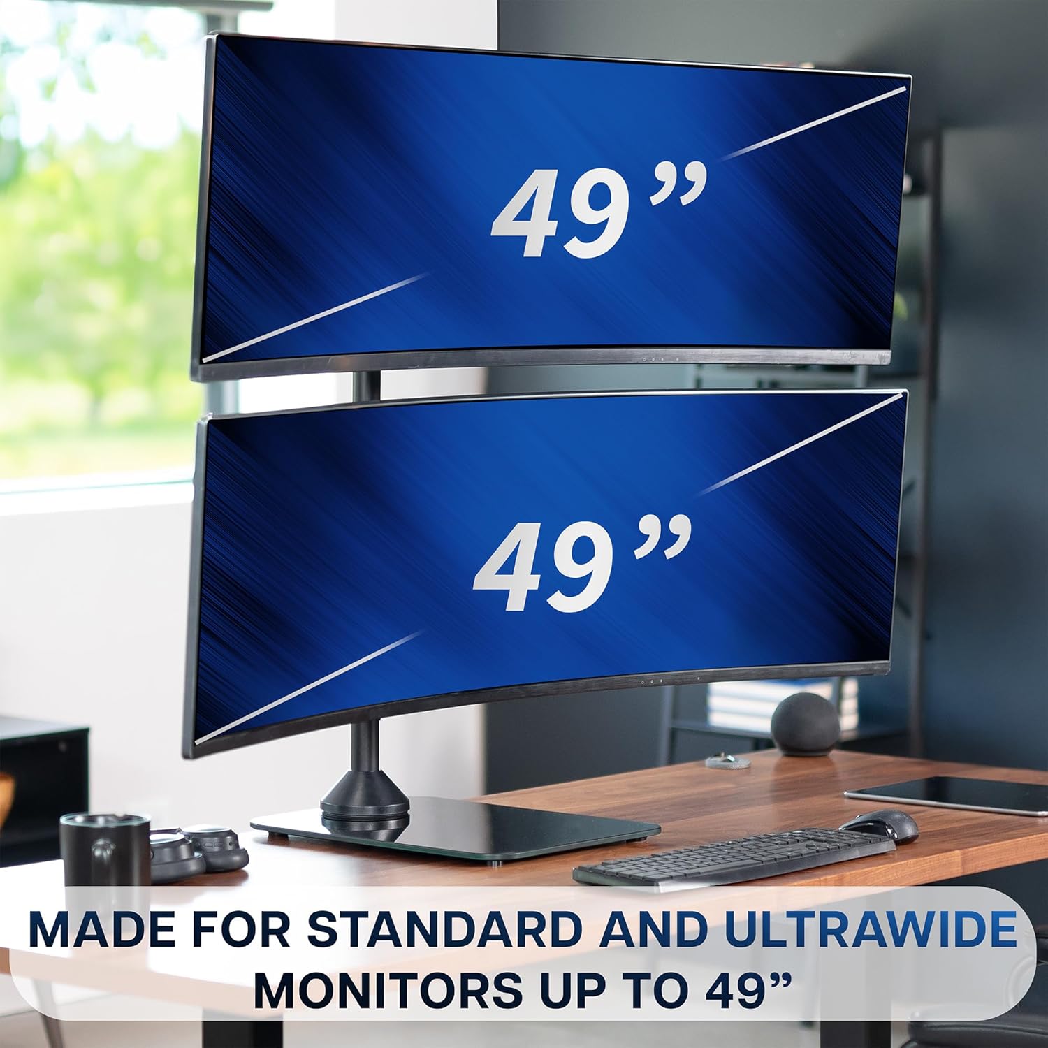 Detalle 2 de VIVO Dual Monitor Desk Stand STAND-V202LG